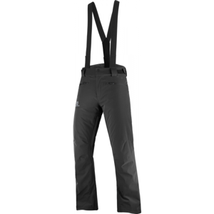 Salomon STANCE PANT M Pánské lyžařské kalhoty, černá, veľkosť S