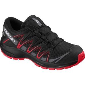 Salomon XA PRO 3D CSWP J Dětská běžecká obuv, černá, velikost 31