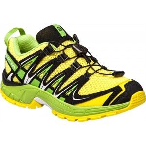 Salomon XA PRO 3D J žlutá 33 - Dětská běžecká obuv