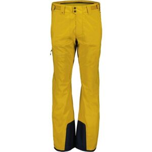 Scott ULTIMATE DRYO 10 Pánské lyžařské kalhoty, žlutá, velikost S