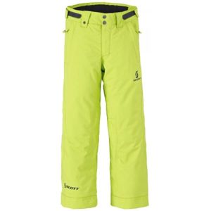 Scott ESSENTIAL JR zelená M - Juniorské lyžařské kalhoty