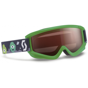 Scott JR AGENT AMPLIFIER zelená NS - Dětské lyžařské brýle