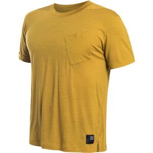 Sensor MERINO AIR Pánské triko, žlutá, veľkosť XL