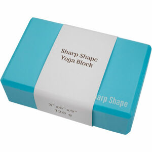 SHARP SHAPE YOGA BLOCK FLAMINGO Jóga blok, světle modrá, velikost