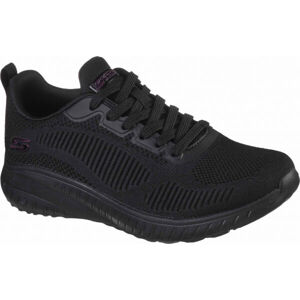 Skechers BOBS SQUAD CHAOS-FACE OFF Dámské boty, černá, velikost