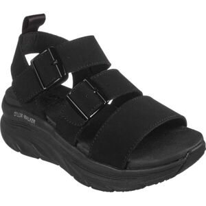 Skechers D'LUX WALKER-RETRO COSMOS Dámské sandály, černá, velikost