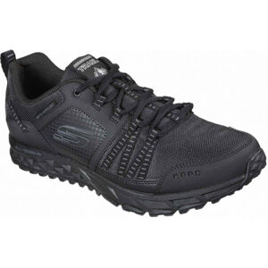 Skechers ESCAPE PLAN Pánská volnočasová obuv, černá, velikost 46