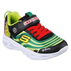 Skechers VORTEX-FLASH-GRINCHLY Dětská volnočasová obuv, zelená, velikost 32