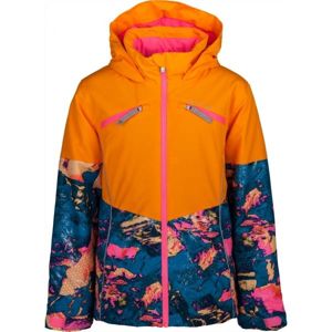 Spyder CONQUER Dívčí bunda, oranžová, veľkosť 18