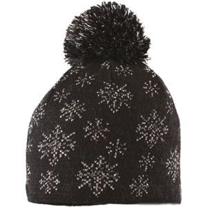 Starling SNOWFLAKE černá UNI - Zimní čepice