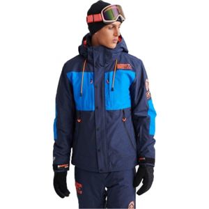 Superdry SD MOUNTAIN JACKET Pánská lyžařská bunda, tmavě modrá, velikost 2XL