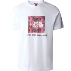 The North Face RED BOX Raglánové pánské triko, bílá, veľkosť XL