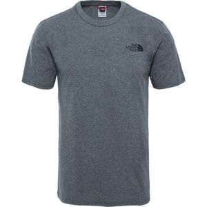 The North Face S/S SIMPLE DOME TE šedá XL - Pánské tričko