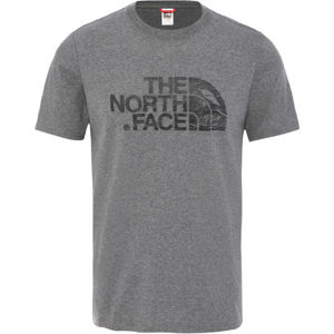 The North Face WOOD DOME TEE šedá XL - Pánské tričko