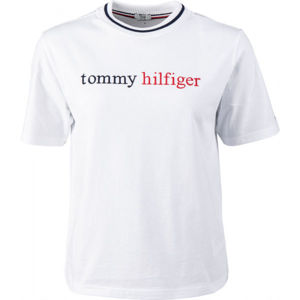 Tommy Hilfiger CN TEE SS LOGO  XS - Dámské tričko