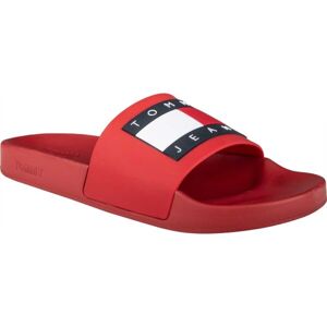 Tommy Hilfiger FLAG POOL SLIDE Pánské pantofle, červená, velikost 41