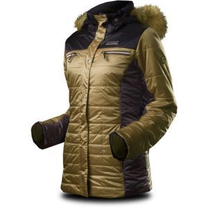 TRIMM ESTER Dámská zimní bunda, zlatá, velikost XL