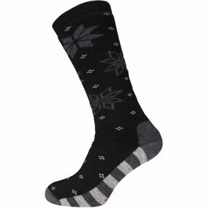 Ulvang MARISTUA Dámské vlněné ponožky, černá, veľkosť 34-36