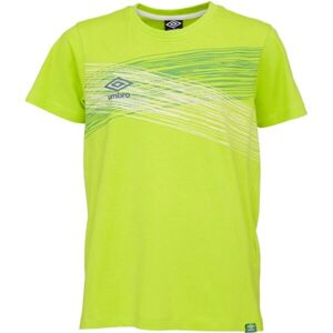 Umbro PAKSO Chlapecké triko, světle zelená, velikost