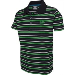 Umbro PERRY Dětské polo tričko, Zelená,Černá, velikost