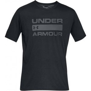 Under Armour TEAM ISSUE WORDMARK SS Pánské triko, černá, velikost L