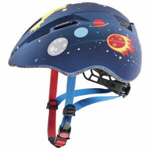 Uvex KID 2 CC DARK BLUE ROCKET Dětská cyklistická helma, Modrá, velikost 46-52