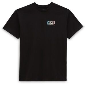 Vans GLOBAL STACK-B Pánské tričko, černá, velikost S