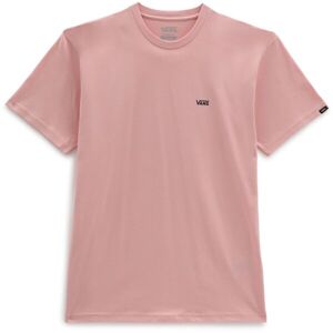 Vans MN LEFT CHEST LOGO TEE Pánské tričko, růžová, velikost XL