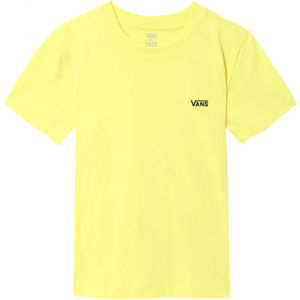 Vans WM JUNIOR V BOXY žlutá XS - Dámské tričko