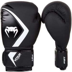 Venum CONTENDER 2.0 BOXING GLOVES Boxerské rukavice, černá, veľkosť 14
