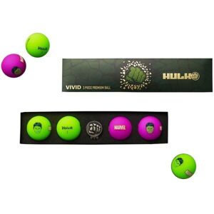 VOLVIK MARVEL HULK Sada golfových míčků, zelená, velikost UNI