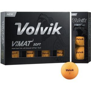 VOLVIK VIMAT 12 ks Golfové míčky, oranžová, velikost UNI
