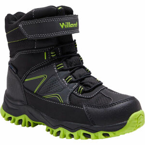 Willard CLASH WP Dětská zimní obuv, černá, veľkosť 27