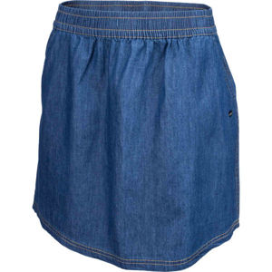 Willard LELA Dámská plátěná sukně džínového vzhledu, modrá, veľkosť 40