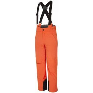 Ziener ANDO ORANGE oranžová 116 - Dětské lyžařské kalhoty