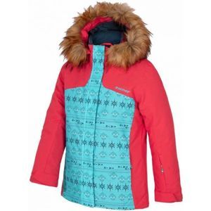 Ziener ASINA RED červená 164 - Dívčí lyžařská bunda
