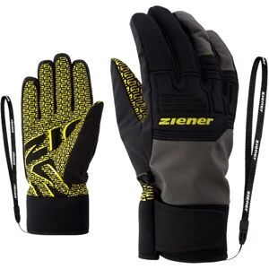 Ziener GARIM Pánské lyžařské rukavice, černá, veľkosť 10.5