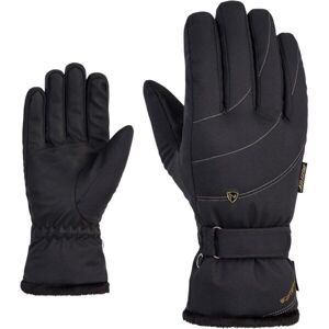 Ziener KAHLI Dámské lyžařské rukavice, černá, veľkosť 7.5