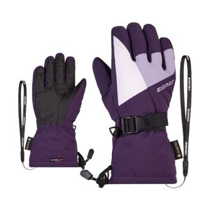 Ziener LANI Dětské lyžařské rukavice, fialová, veľkosť 5.5