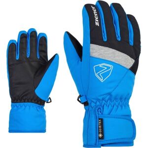 Ziener LEIF GTX JUNIOR Dětské lyžařské rukavice, modrá, velikost